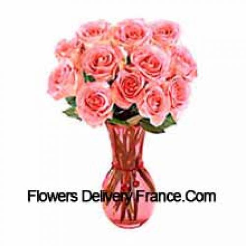 Cute 11 Pink Roses