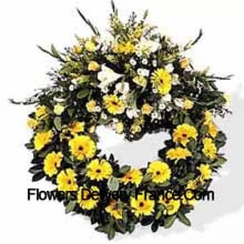 Couronne de Fleurs Mixtes