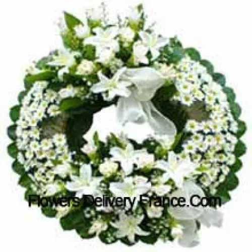 Mixed Flower Wreath