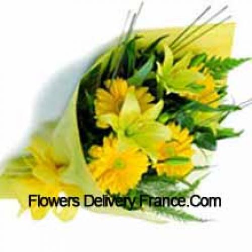 Mignon bouquet de fleurs assorties