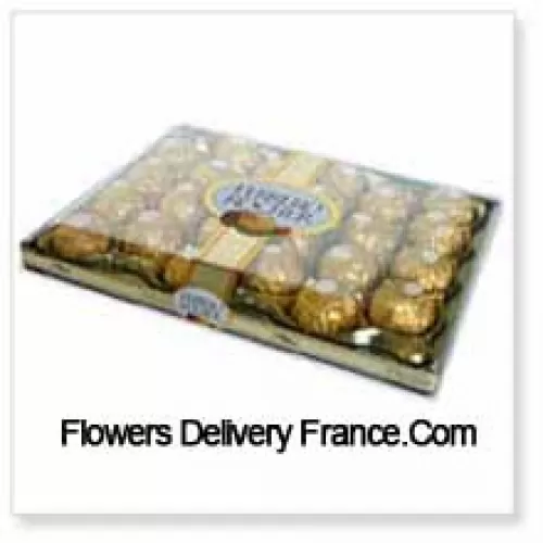 24 pezzi di Ferrero Rocher (questo prodotto deve essere accompagnato dai fiori)