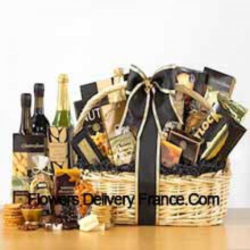 Luxury Basket Containing Edible Items